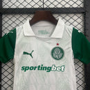 Kit Infantil Palmeiras 25/26 Away - Branco